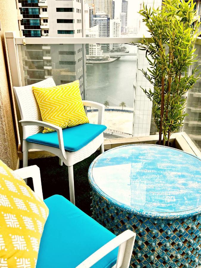 Newly Renovated Marina & Sea View Family Condo Dubai Exterior foto