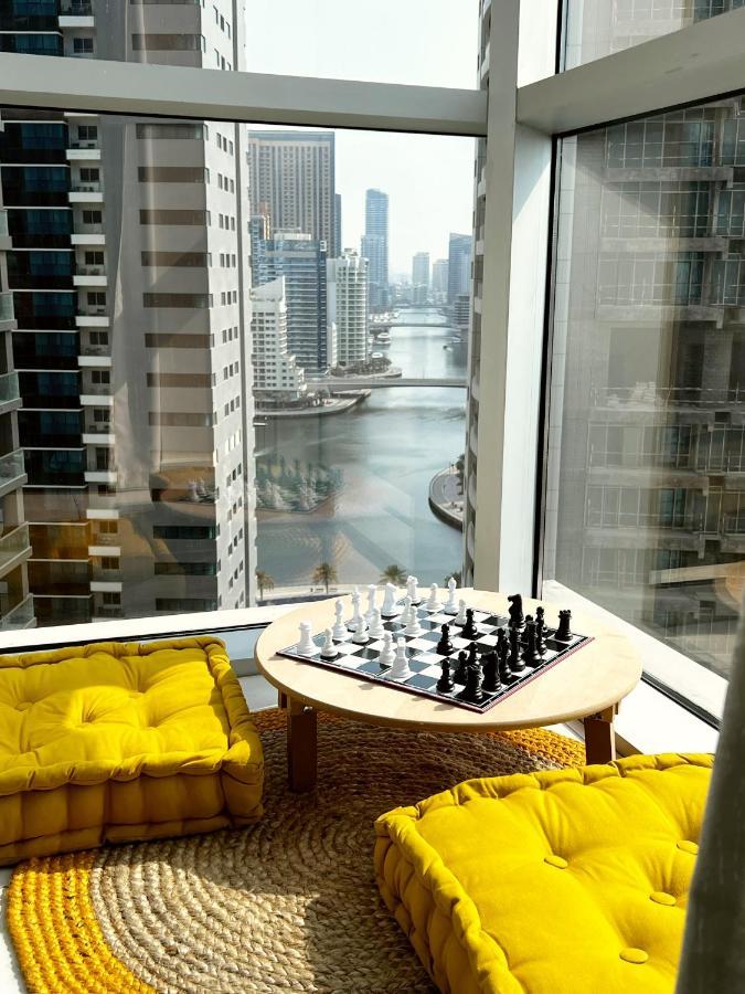 Newly Renovated Marina & Sea View Family Condo Dubai Exterior foto