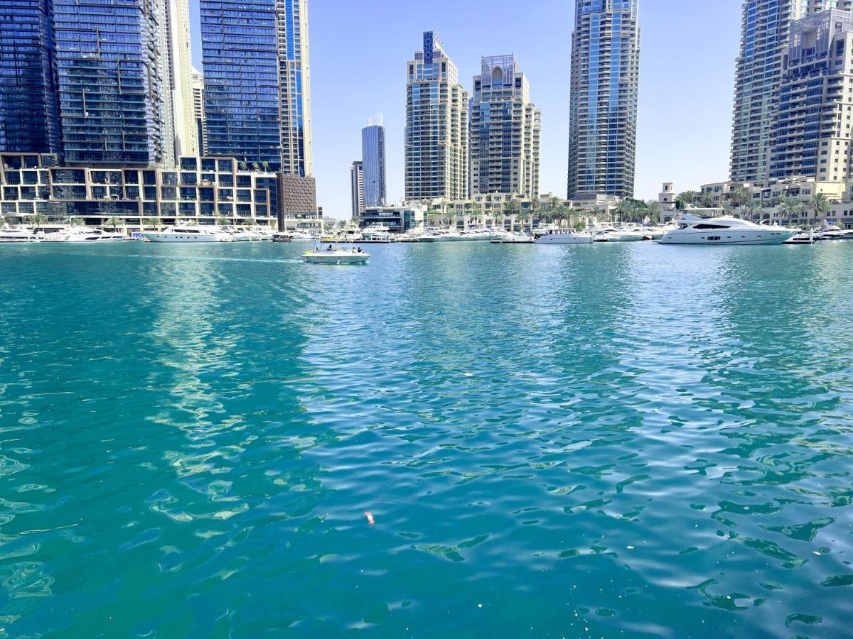 Newly Renovated Marina & Sea View Family Condo Dubai Exterior foto