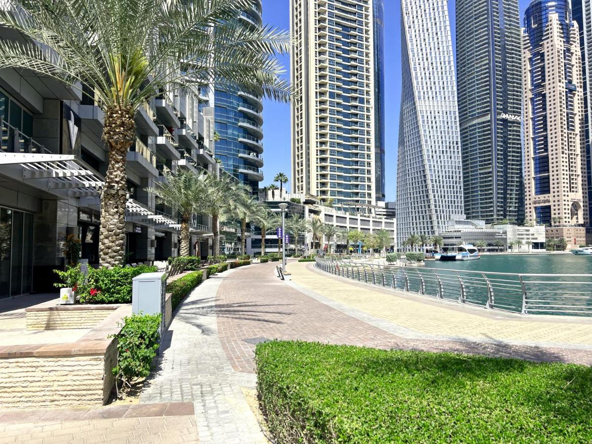 Newly Renovated Marina & Sea View Family Condo Dubai Exterior foto