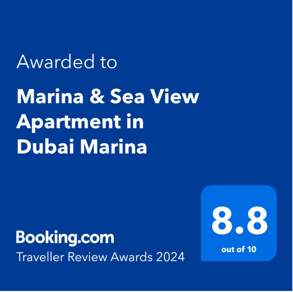Newly Renovated Marina & Sea View Family Condo Dubai Exterior foto