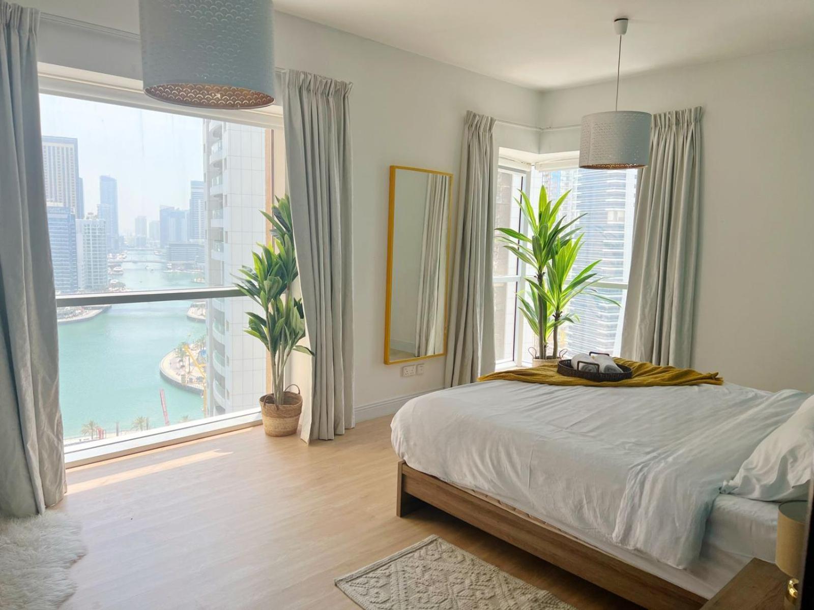 Newly Renovated Marina & Sea View Family Condo Dubai Exterior foto